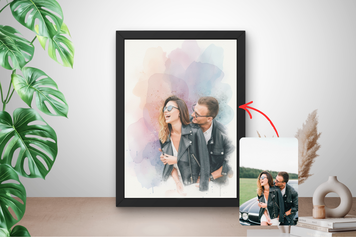 van foto portret laten maken