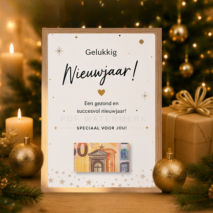 Meter en peter Nieuwjaarsgeld geven