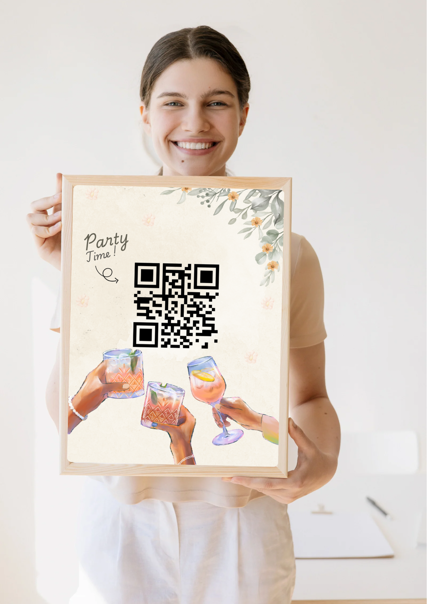 Uniek cadeau met verborgen feestboodschap via QR-code