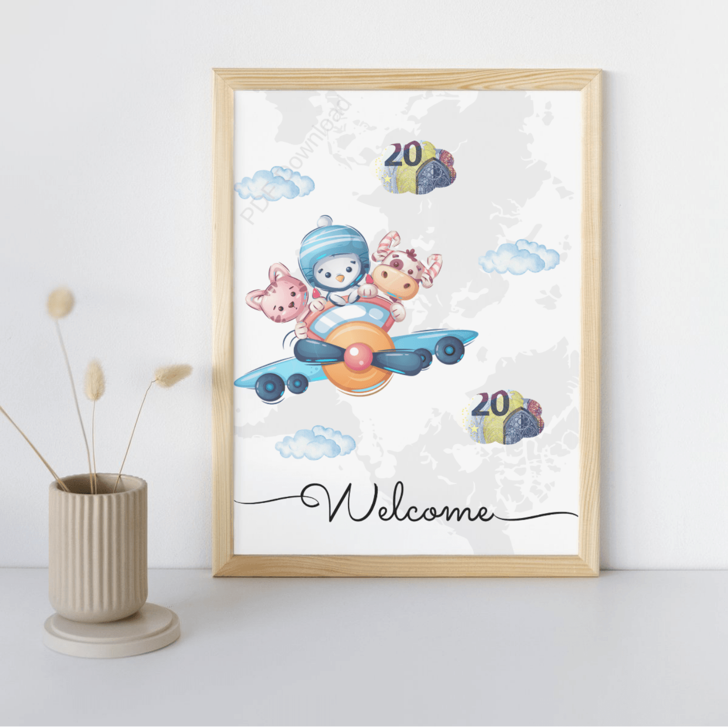 Welcome - PDF cadeau voor nieuwe ouders en geboorte - PDF Cadeau