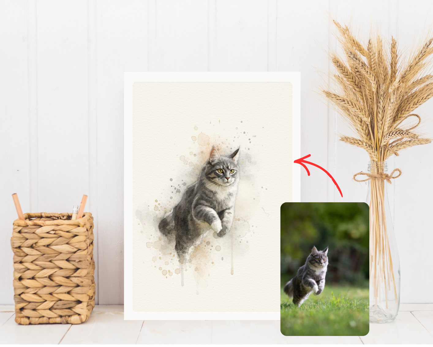 Gepersonaliseerd cadeau kat of hond