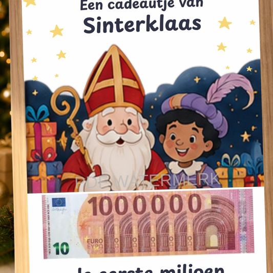 Geld geven met Sinterklaas