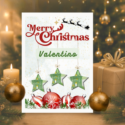 origineel geld geven kerst