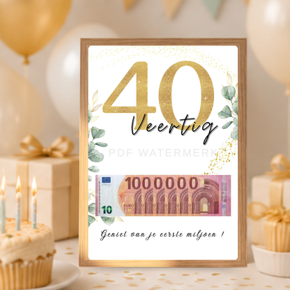 cadeau 40 jaar