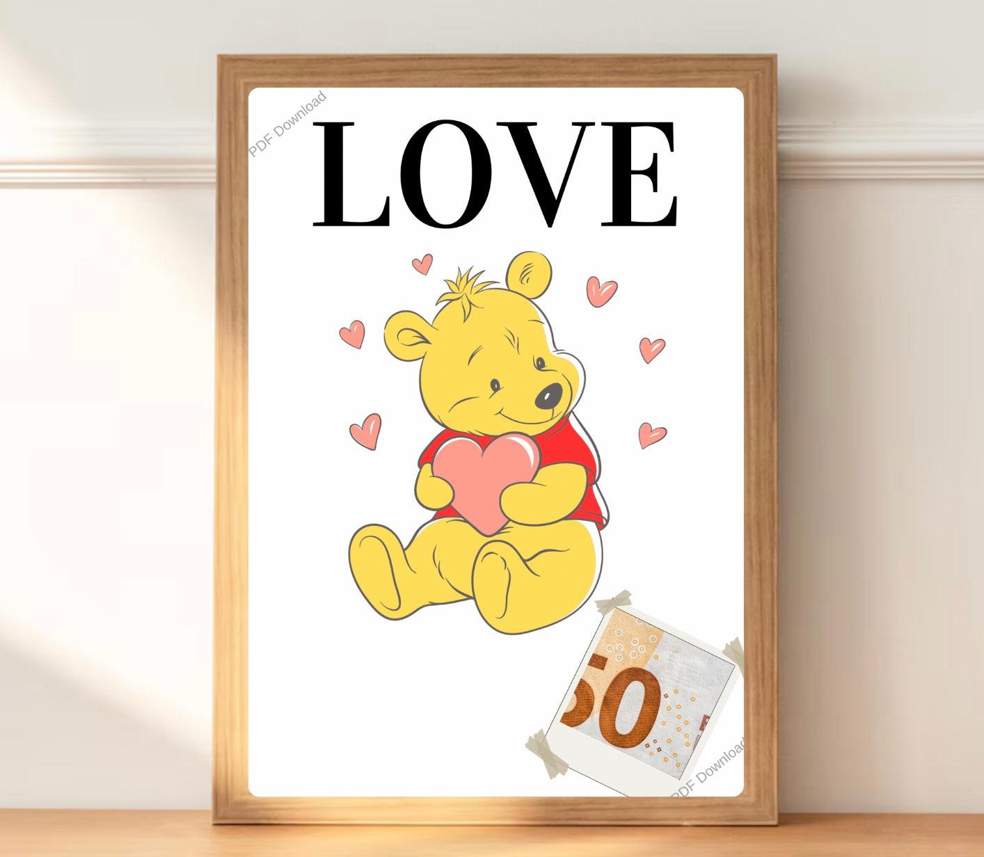 LOVE winnie the pooh - PDF Cadeau