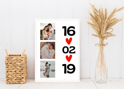 Met foto valentijnscadeau