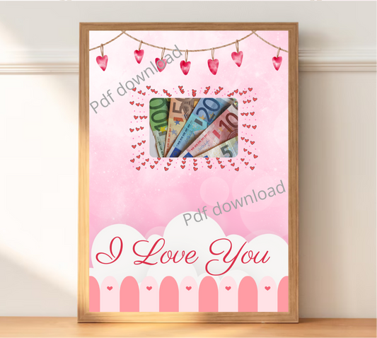 I love you - PDF voor romantiek - PDF Cadeau