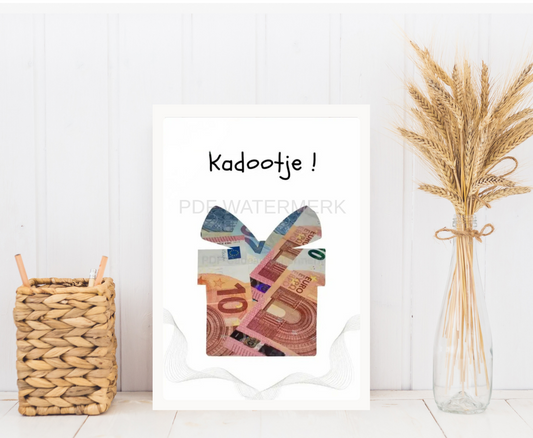 geld cadeau verpakking voor verjaardagen van 18 jaar