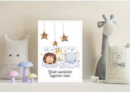 Geld geven geboorte op originele manier