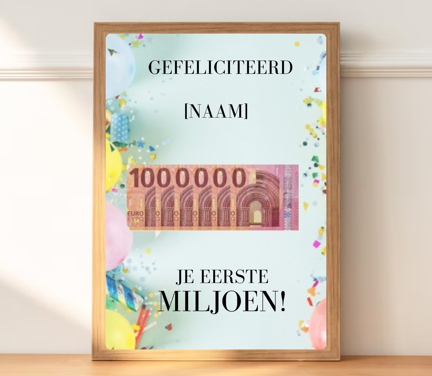 geld cadeau voor hem man