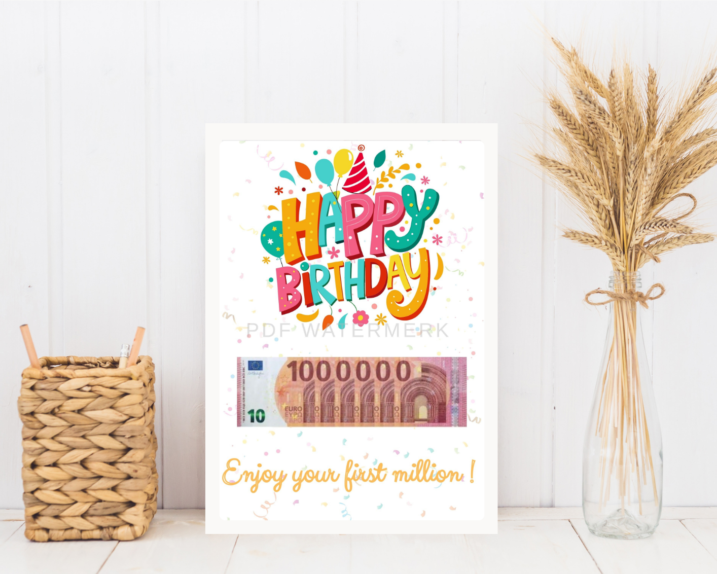  Grappig geld cadeau verjaardag 