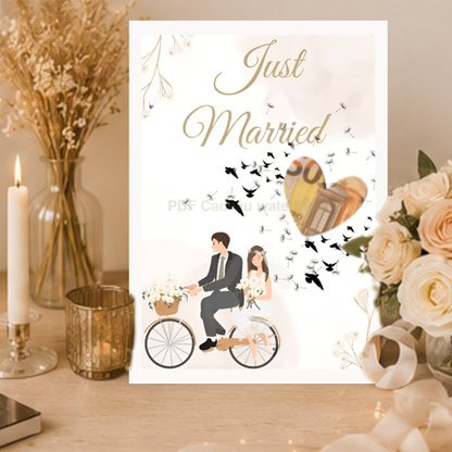 just married geld cadeau