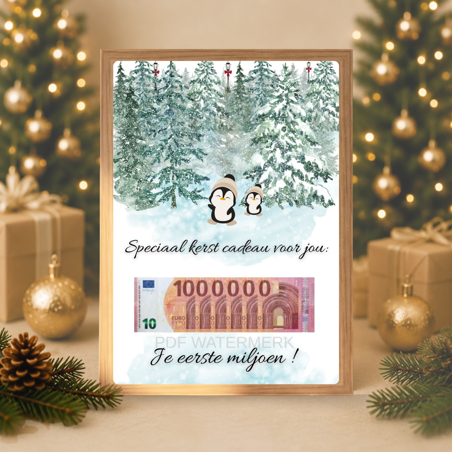 Geldcadeau kerst
