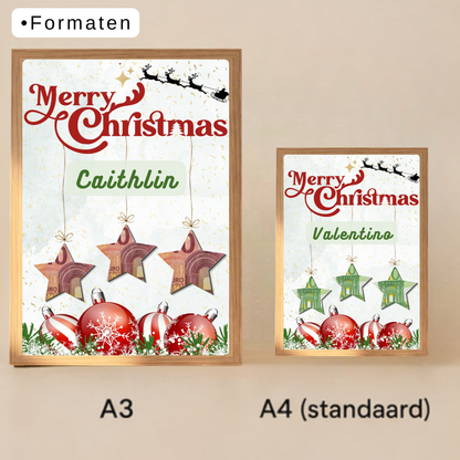 Fotolijst geldcadeau - Geld geven voor kerstmis leuk verpakt