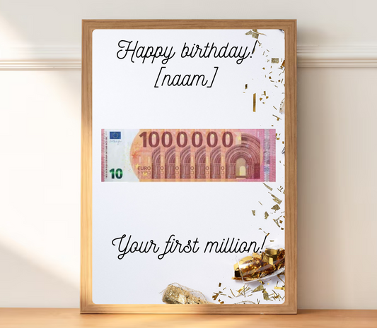 Geld geven op een leuke manier