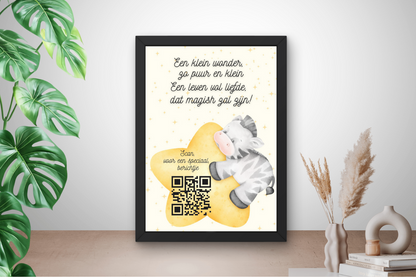 Blijvend cadeau geboorte jongen 