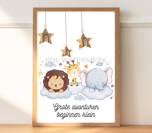 Origineel geld geven geboorte