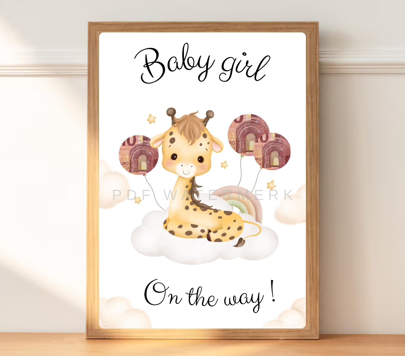 Babyshower meisje cadeau