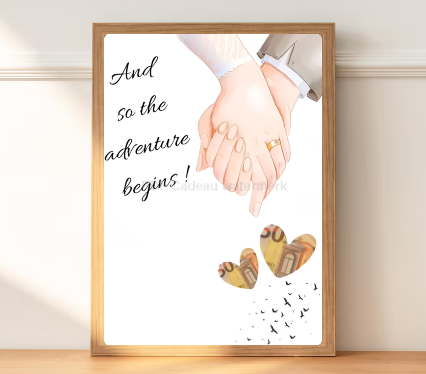 origineel geld cadeau bruiloft - PDF voor bruiloften - PDF Cadeau