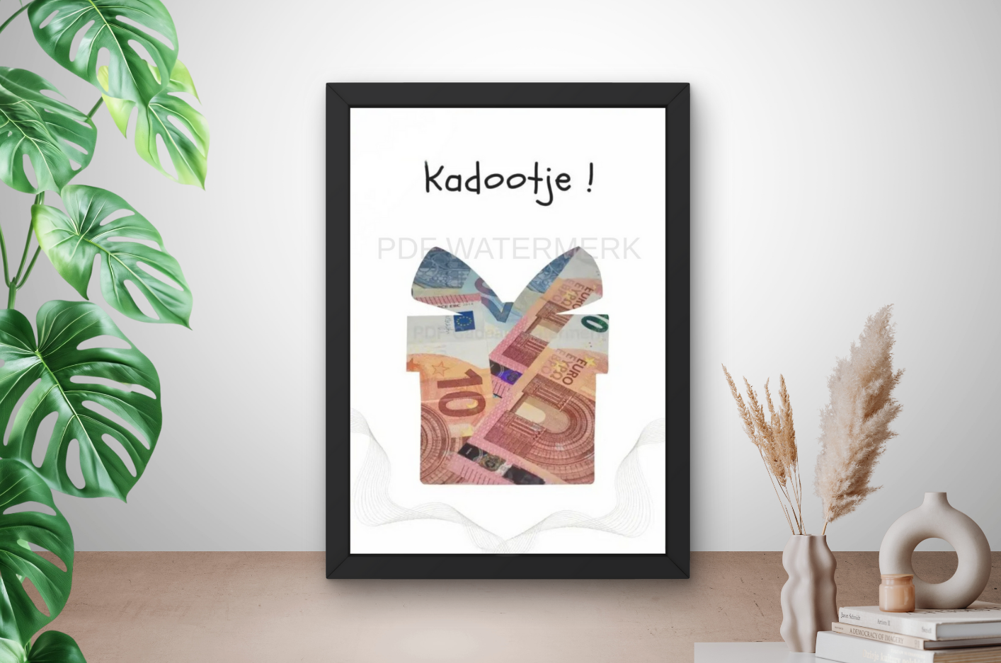 Een leuk verpakt geld cadeau voor elke verjaardag