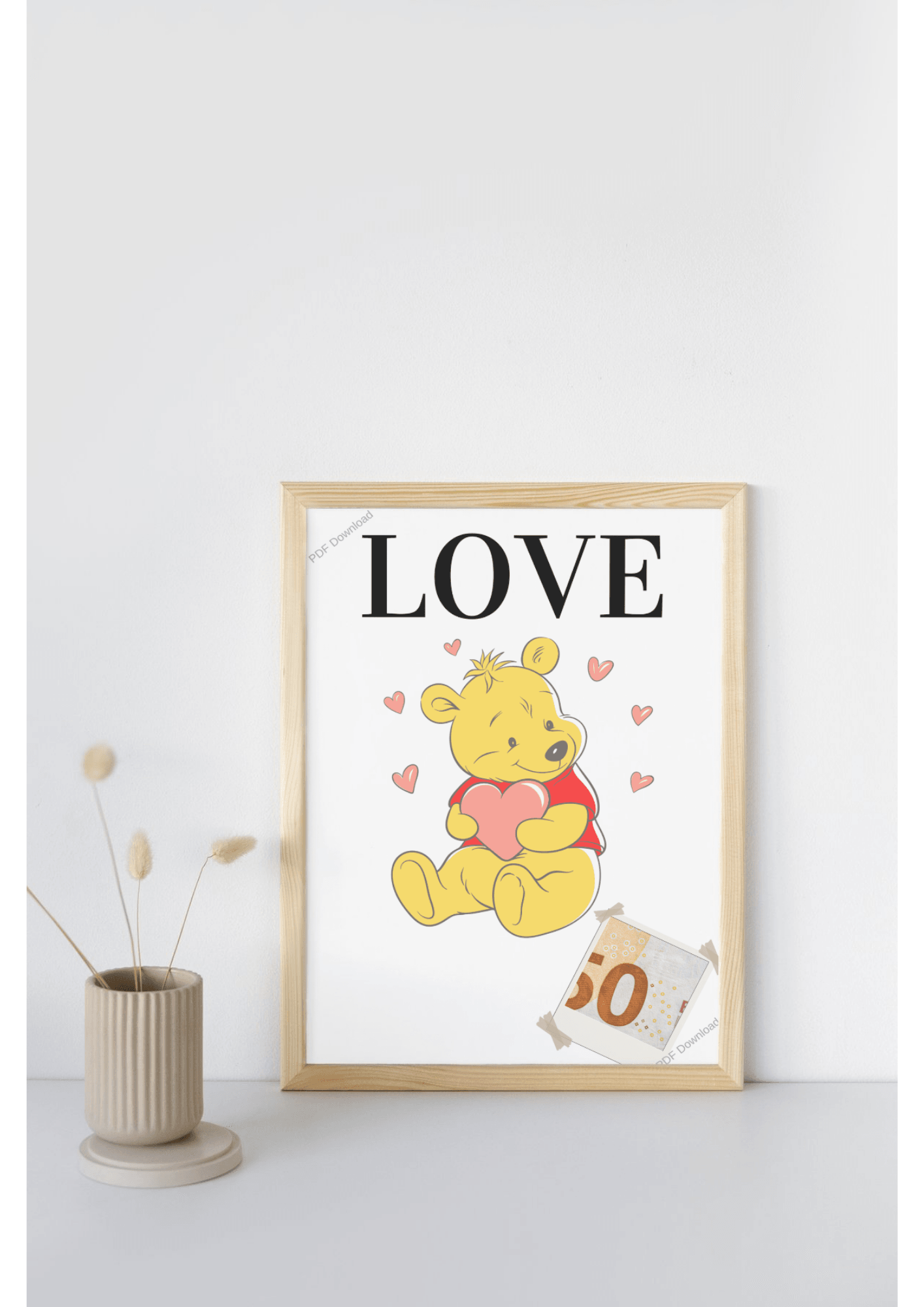 LOVE winnie the pooh - PDF Cadeau