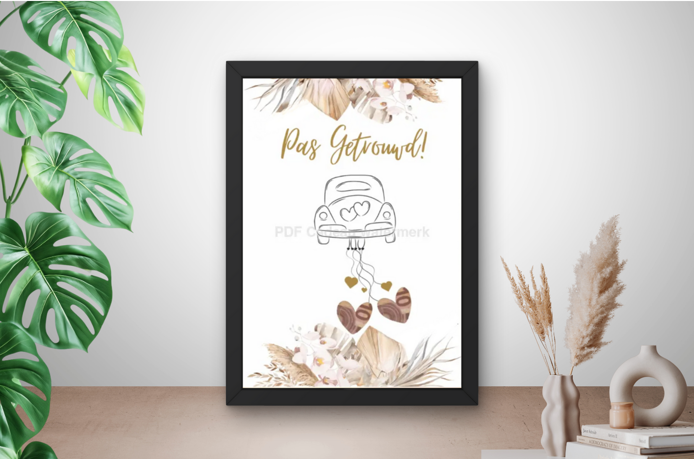 just married geld cadeau