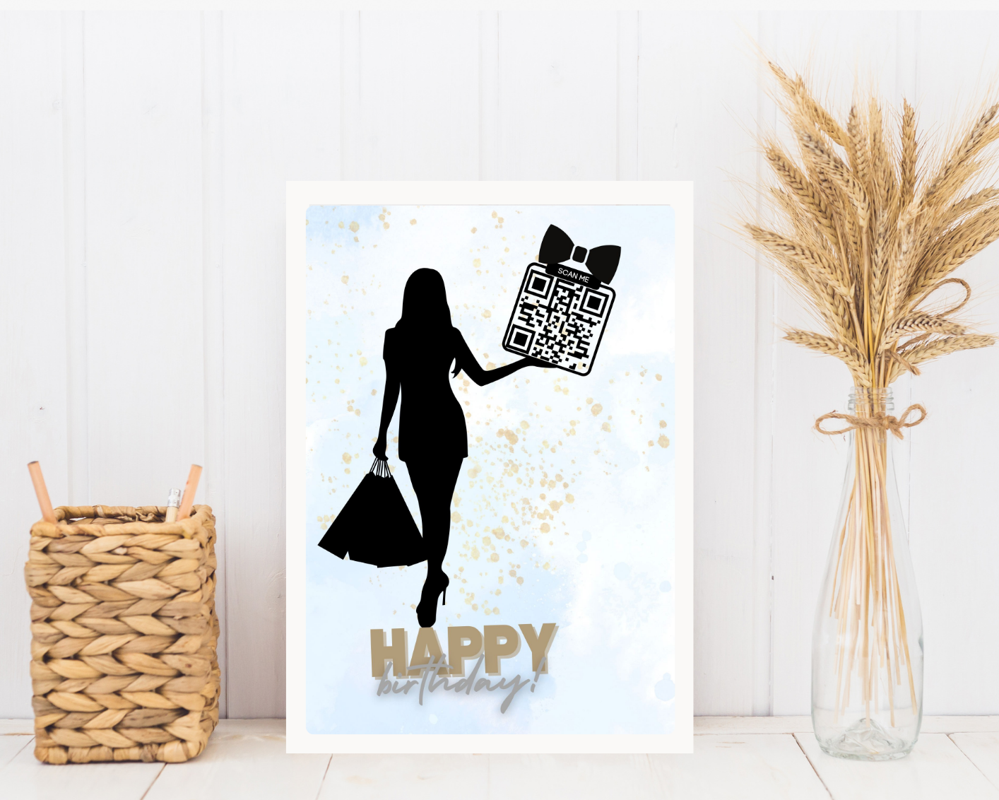 Verjaardagscadeau vrouw origineel in fotolijst