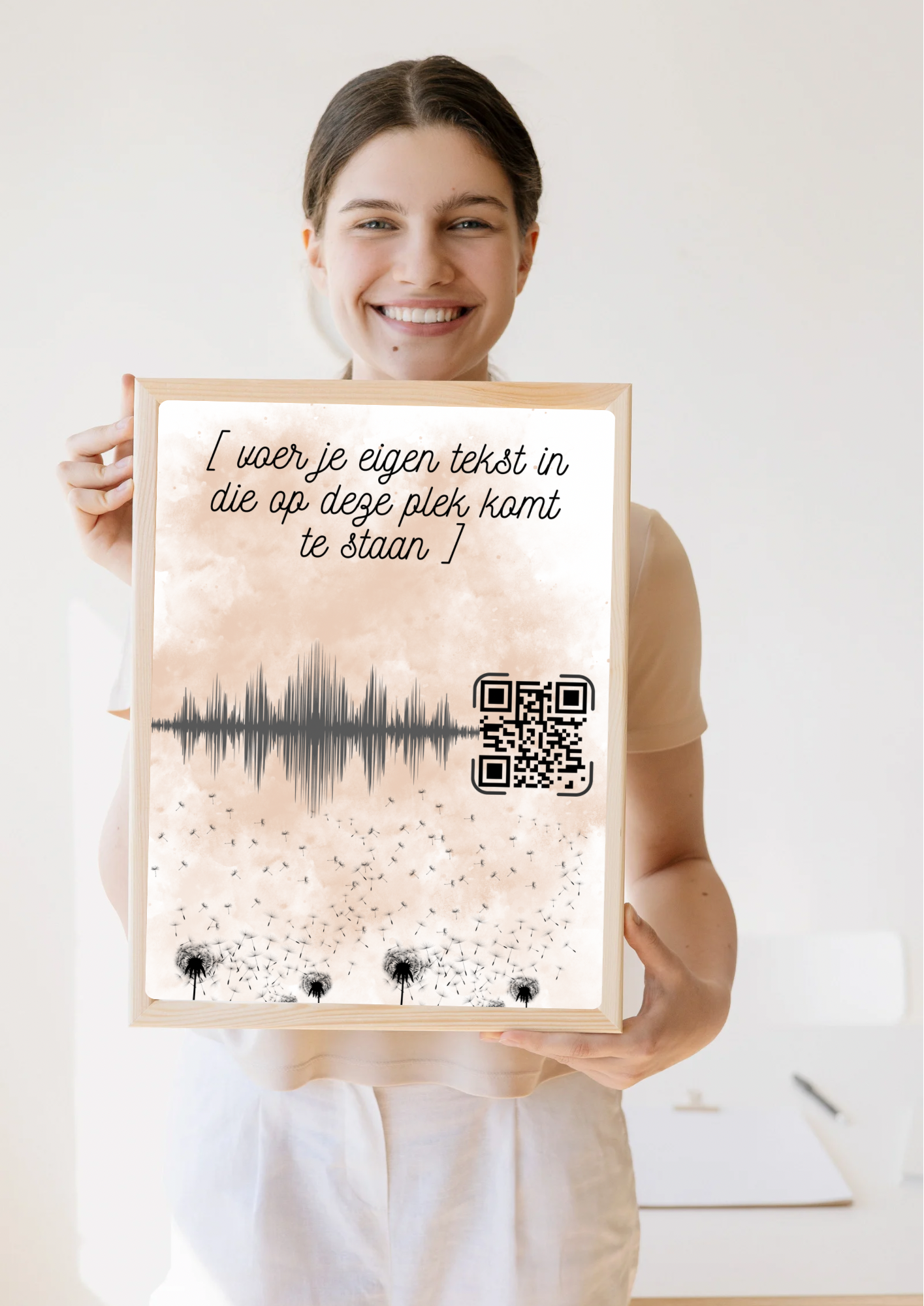 Uniek herinneringscadeau met QR-code en audio opname