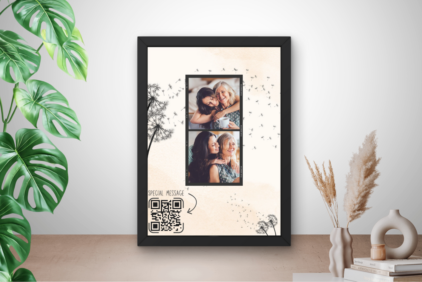 Moederdag cadeau met foto en tekst