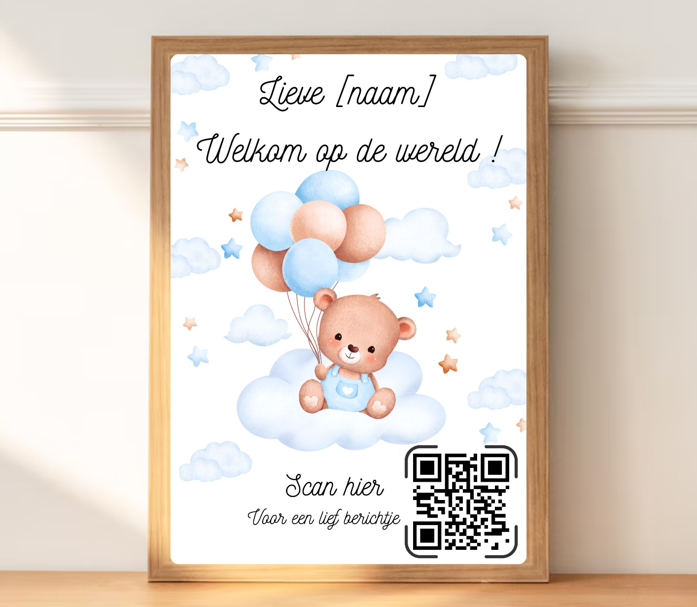 Blijvende herinnering cadeau geboorte 