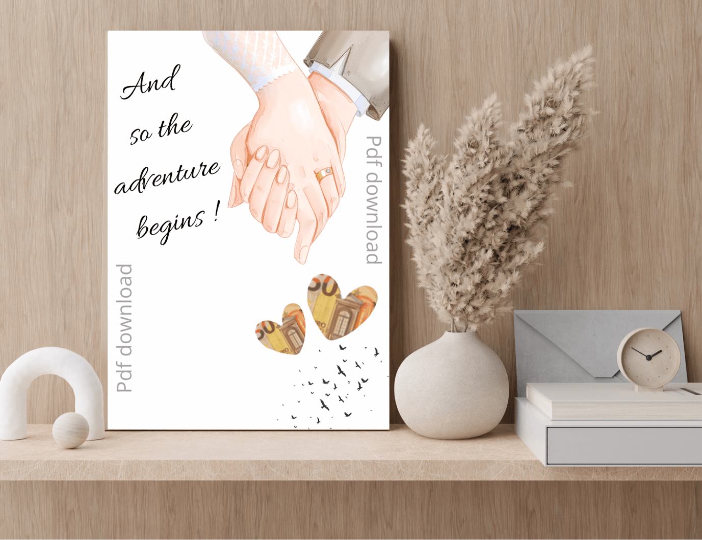 And so the adventure begins - PDF voor bruiloften - PDF Cadeau