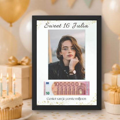 geld cadeau 16 jaar
