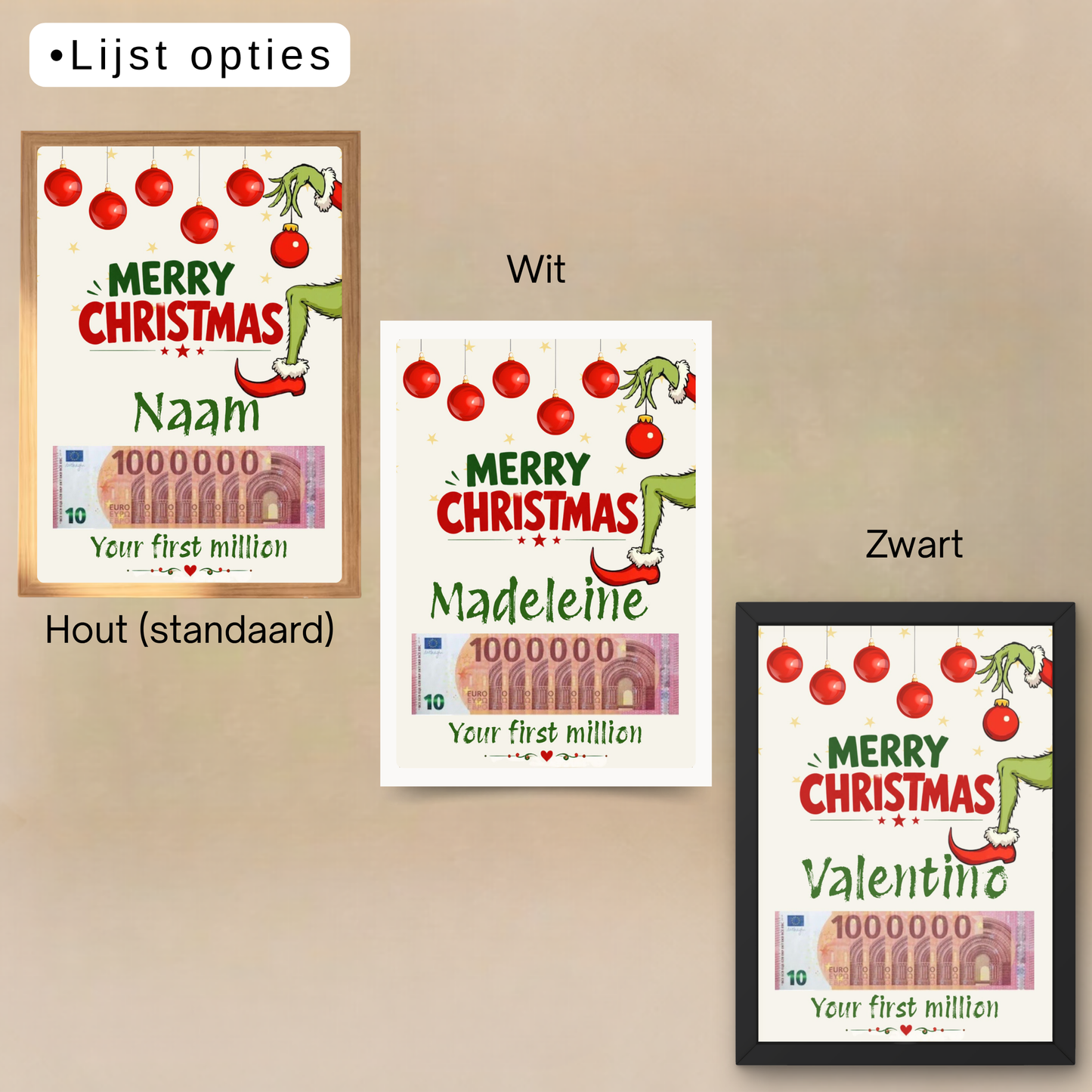 Geld in een envelop kerst geven?