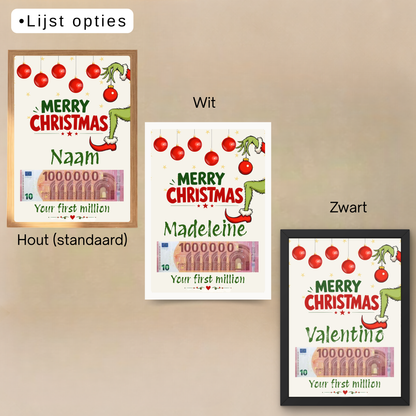Geld in een envelop kerst geven?