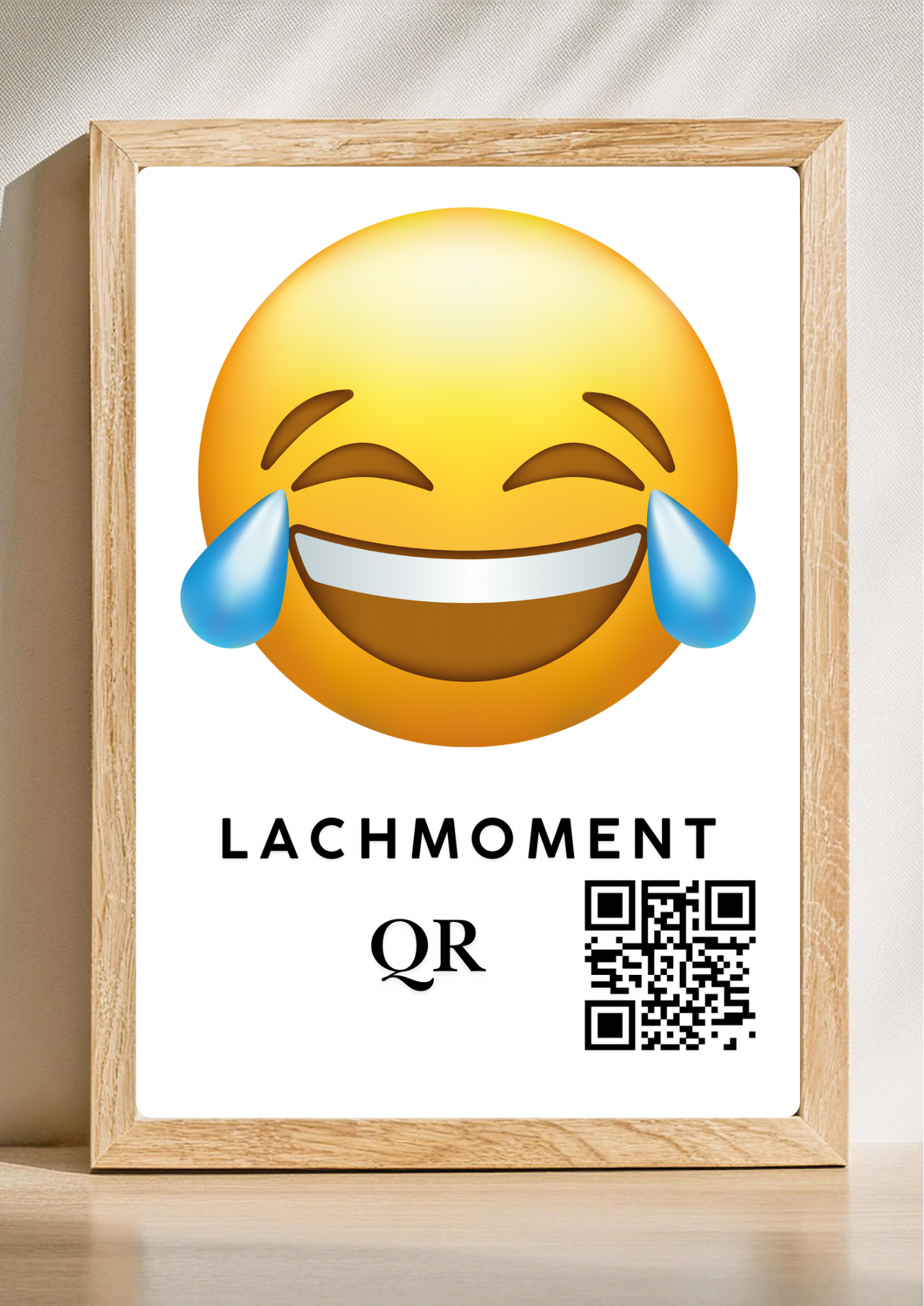 Grappige QR-code cadeau voor vrienden & familie