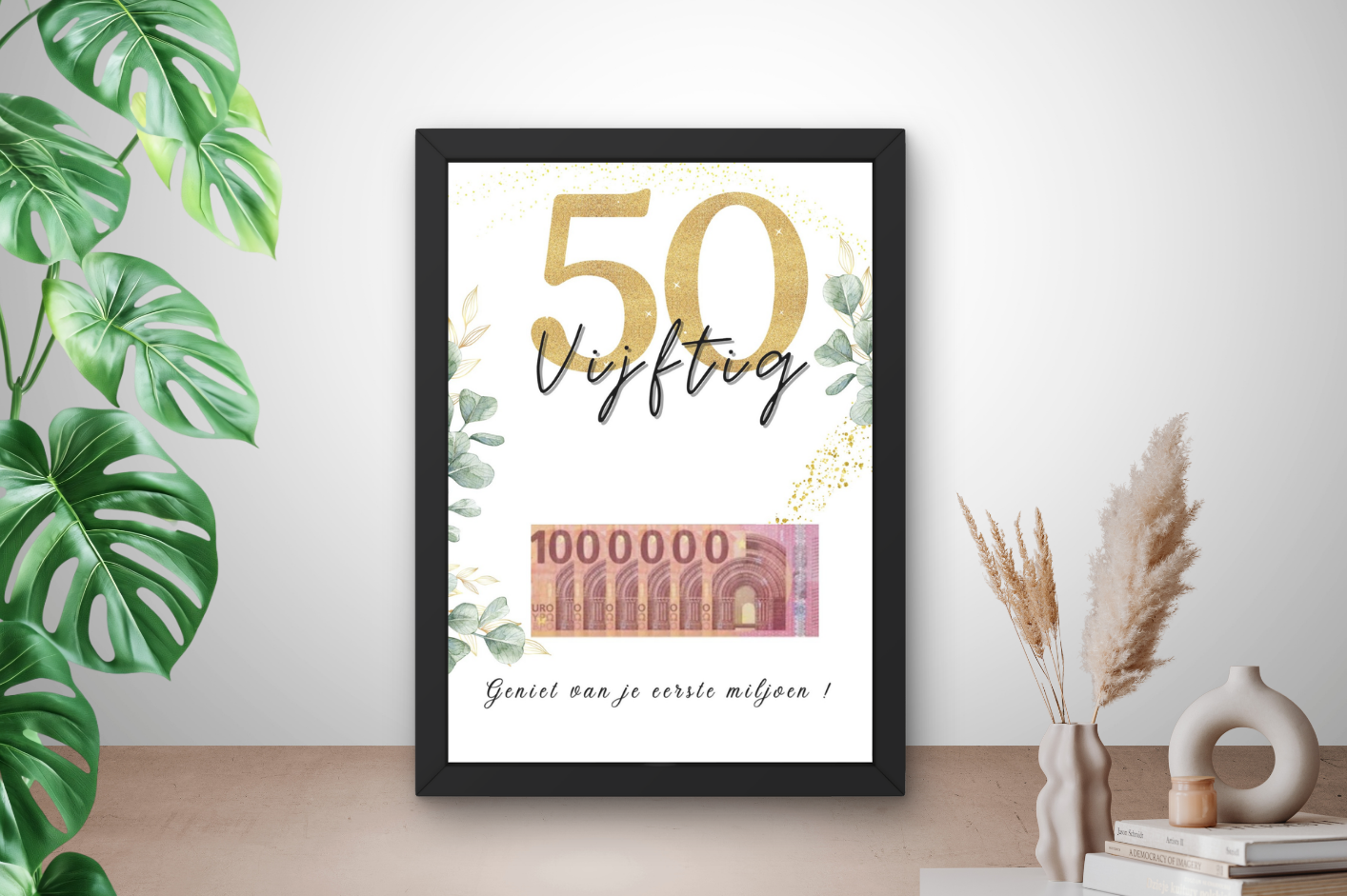 geld cadeau vrouw 50 jaar