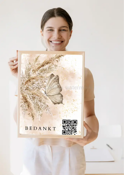 DIY QR-code print als origineel bedankje