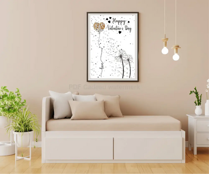 Happy Valentine day - PDF voor Valentijn - PDF Cadeau