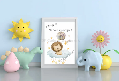 Hoera je bent zwanger - PDF voor aanstaande ouders - PDF Cadeau