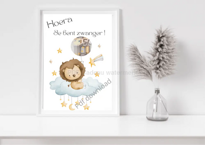 Hoera je bent zwanger - PDF voor aanstaande ouders - PDF Cadeau
