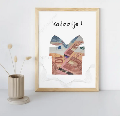 geld cadeau verpakking voor verjaardagen van 18 jaar