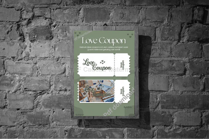 Love coupon - PDF voor romantische cadeaus - PDF Cadeau