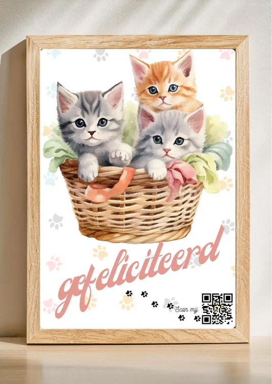 cadeau voor katten liefhebbers - QR-code 