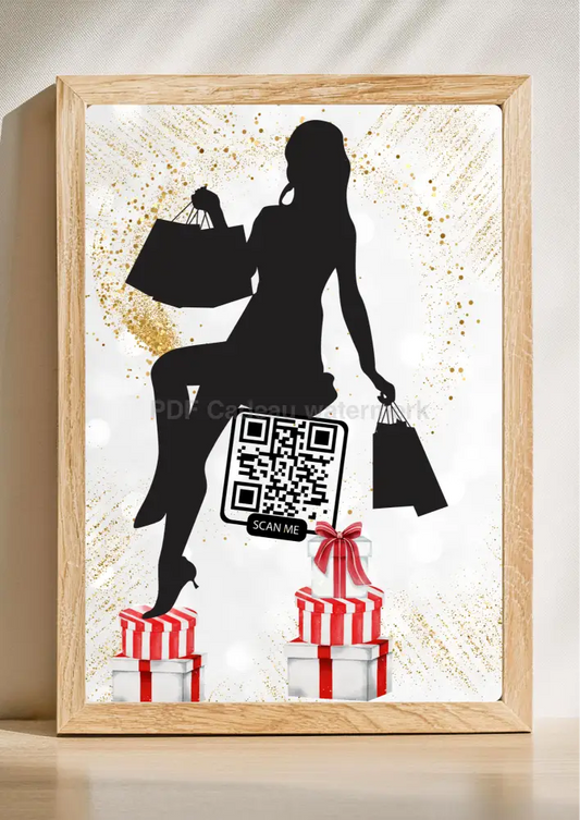 Gepersonaliseerd cadeau met QR-code