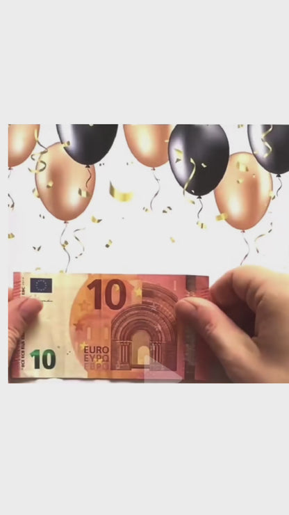Fotolijst geldcadeau - Geld leuk verpakt verjaardag