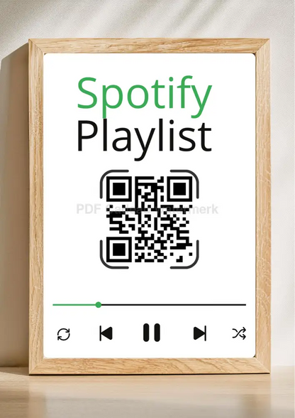 Muziek QR-code cadeau voor muziekliefhebbers