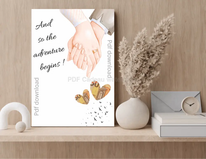 And so the adventure begins - PDF voor bruiloften - PDF Cadeau