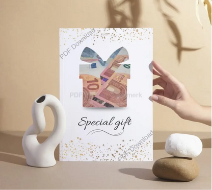 Kado met geld leuk verpakt origineel trouwcadeau geld
